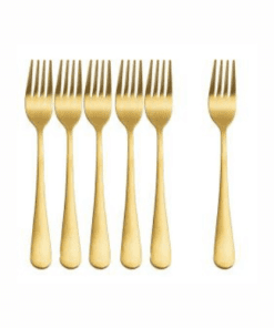Gold fork
