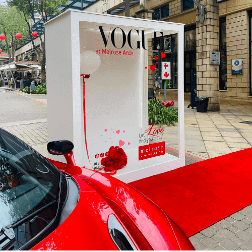 Brand activation event in Johannesburg with engaged audience