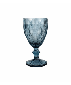 blue crystal wine glass hire Johannesburg