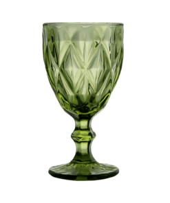 olive crystal wine glass hire Johannesburg