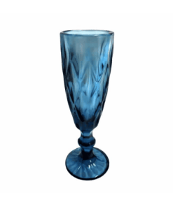 blue crystal champagne glass hire Johannesburg